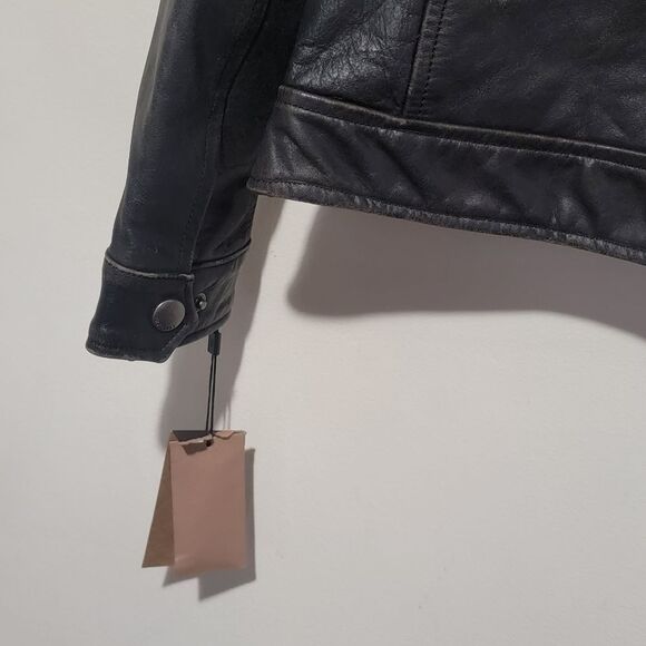 Frye Leather Biker Jacket - Picture 5 of 9